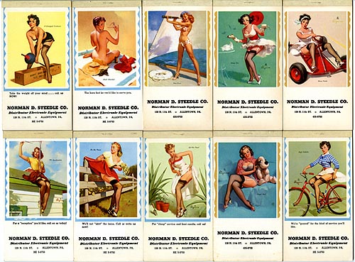 10 pinup pads