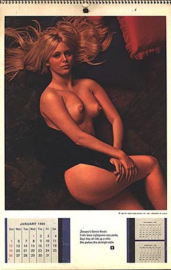 1969 Playmate Calendar