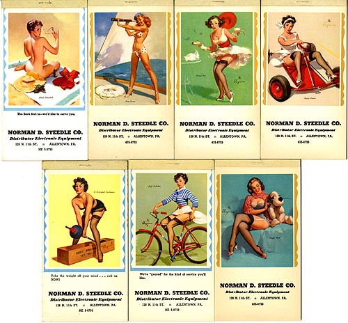 7 pinup pads