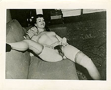 bphc6 - Betty Page Full Frontal Sofa