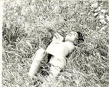 hip1 - 1960s Nude Hippie Girl in Field