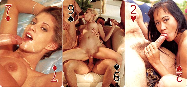 Porno playing cards