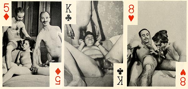 600px x 283px - Vintage Erotic Playing Cards for sale from Vintage Nude Photos!