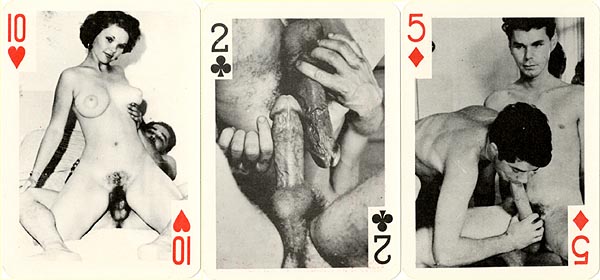 Vintage Erotic Playing Cards for sale from Vintage Nude Photos!