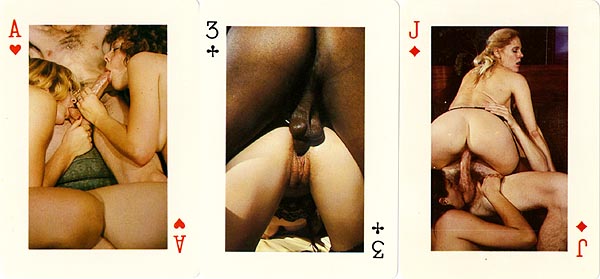 Huge Anal Object Interracial Candy Vegas - Vintage Erotic Playing Cards for sale from Vintage Nude Photos!