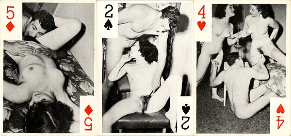 Vintage Erotic Playing Cards for sale from Vintage Nude Photos!