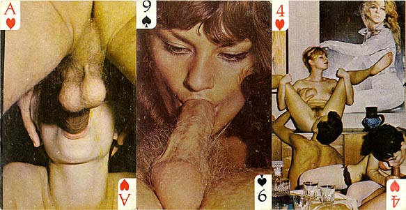 1960s nude playing cards - Porn galleries