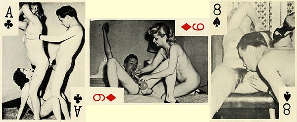 600px x 248px - Vintage Erotic Playing Cards for sale from Vintage Nude Photos!