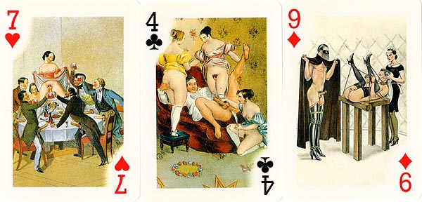 18th Century Sex - Vintage Erotic Playing Cards for sale from Vintage Nude Photos!
