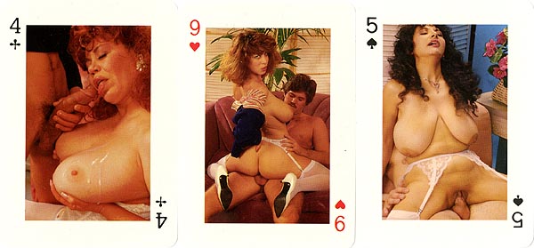 Big Tits From The 1940s - Vintage Erotic Playing Cards for sale from Vintage Nude Photos!