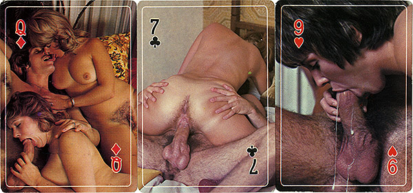 Porno playing cards