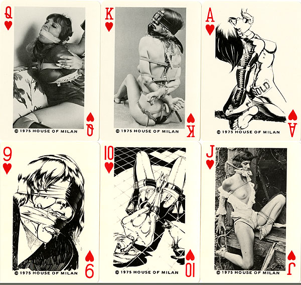 Oral Sex Vintage Playing Cards - Vintage Erotic Playing Cards for sale from Vintage Nude Photos!