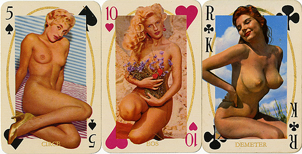 600px x 306px - Vintage Erotic Playing Cards for sale from Vintage Nude Photos!