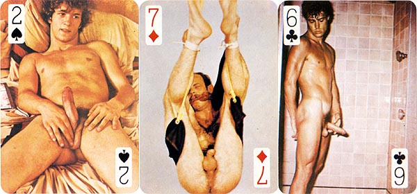 Deck# 541 - (Early 1970s) Male Nudes by Hollywood. 