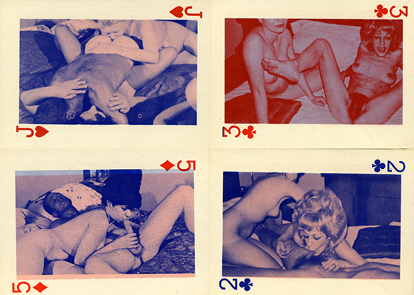 Black And White Vintage Porn Playing Cards - Vintage Erotic Playing Cards for sale from Vintage Nude Photos!