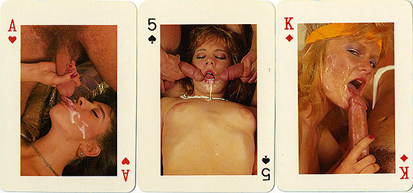 Big Cock Card - Vintage Erotic Playing Cards for sale from Vintage Nude Photos!