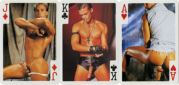 Deck #569- Big Guy Adult Nude Males (1980s) - 52 Fabulous Beefcake cards pl...