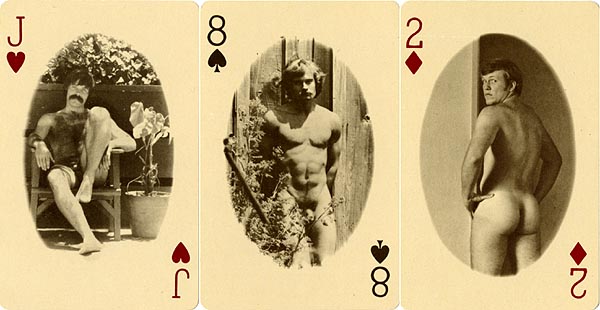 Black And White Vintage Porn Playing Cards - Vintage Erotic Playing Cards for sale from Vintage Nude Photos!