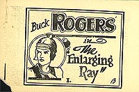 Buck Rogers in The Enlarging Ray