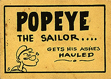 Popeye The Sailor Gets His Ashes Hauled