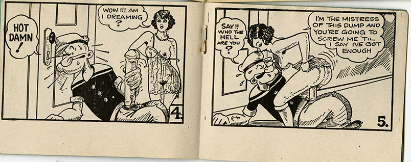 1930s Comic Porn - Vintage Tijuana Bibles for sale from The Rotenberg Collection! Page 1