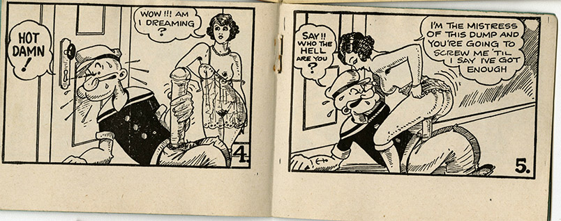 1930s Vintage Porn Comics - Vintage Tijuana Bibles for sale from The Rotenberg ...