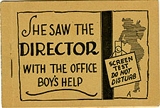 She Saw The Director