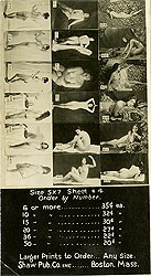 Henry Shaw Sample Sheet #4